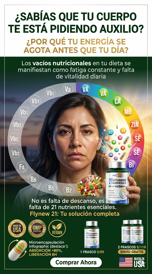 21 Vitamins & Minerals - Flynew